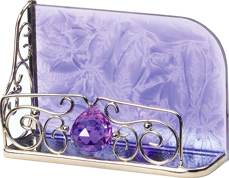 Colorful Business Card Case, Lilac