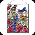 Art Panels-AP147R-Bird Garden - Bird Garden