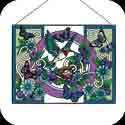 Art Panel-AP150R-Butterflies & Hummingbird Nest - Butterflies & Hummingbird Nest