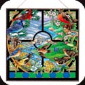 Art Panel-APM119R-Four Seasons - Four Seasons