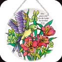 Suncatcher-LC267R-Hummingbird/Lilies//How great - Hummingbird/Lilies//How great