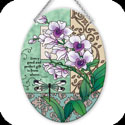 Suncatcher-LO200R-Orchids & Dragonfly  - Orchids & Dragonfly
