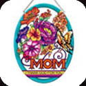 Suncatcher-LO310R-Mom & Flowers "MOM I THANK GOD FOR YOU" - Mom & Flowers "MOM I THANK GOD FOR YOU"