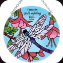 Suncatcher-MC295R-Dragonfly & Fuchsias//I trust - Dragonfly & Fuchsias//I trust