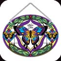 Suncatcher-MO325R-Tiffany Butterfly//Bless you - Tiffany Butterfly//Bless you