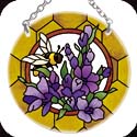 Suncatcher-SC207R-Lavneder & Bee - Lavender & Bee