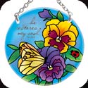 Suncatcher-SC239R-Botanical Pansies//...he resto - Botanical Pansies//...he resto