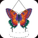 Suncatcher-SFS2006-Red/Teal Butterfly - Red/Teal Butterfly